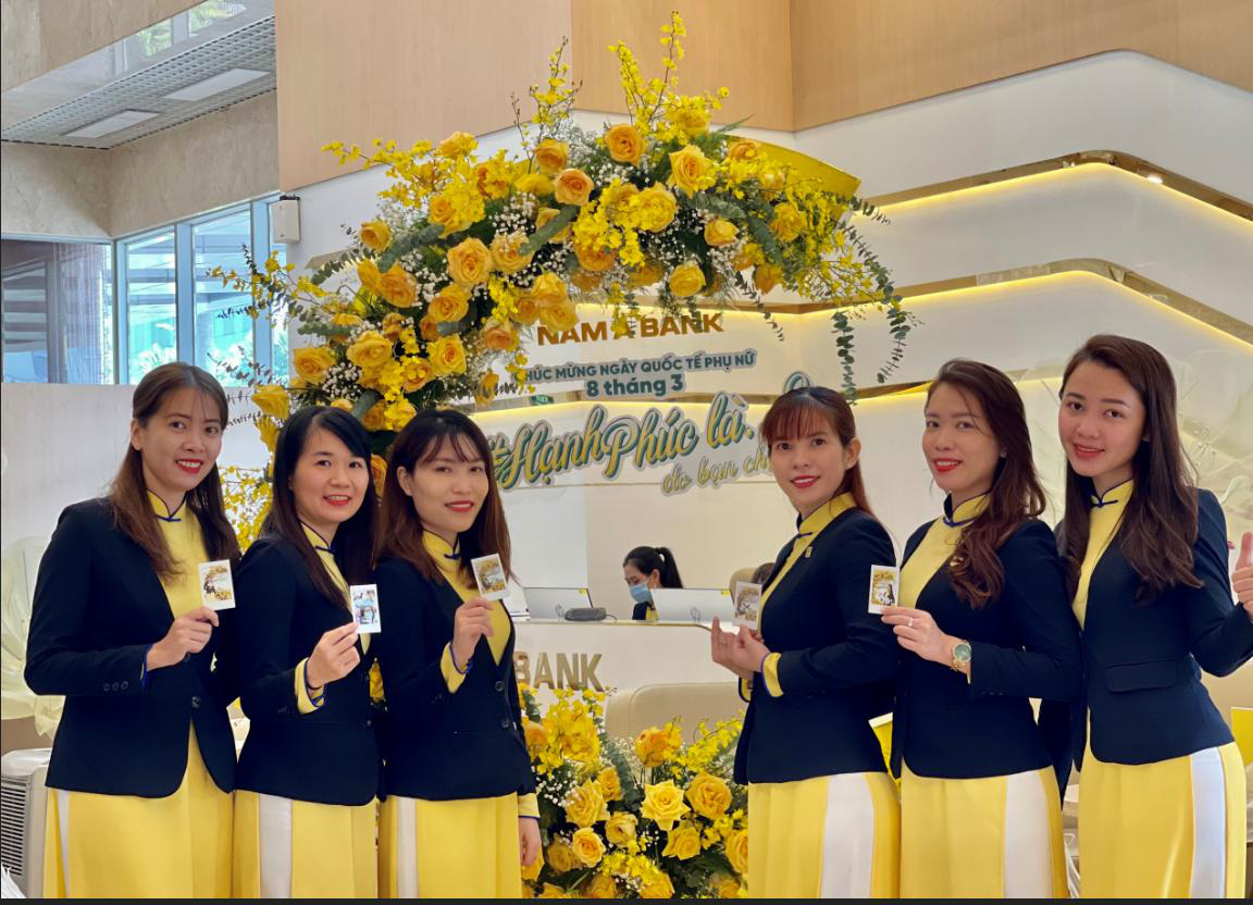 Nam A Bank lan tỏa thông điệp hạnh phúc nhân dịp 8-3