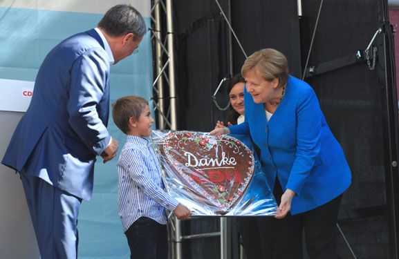 Những ấn tượng về bà Merkel