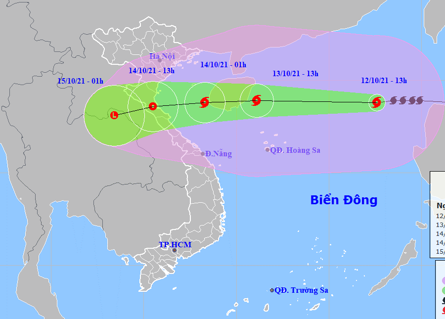 B&atilde;o số 8 giật cấp 14, s&oacute;ng biển cao 5-7 m dự kiến đổ bộ Thanh H&oacute;a - Quảng B&igrave;nh - Ảnh 1.