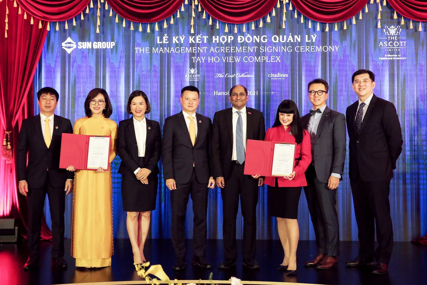 Ascott sẽ vận h&agrave;nh tổ hợp T&acirc;y Hồ View của Sun Group - Ảnh 4.