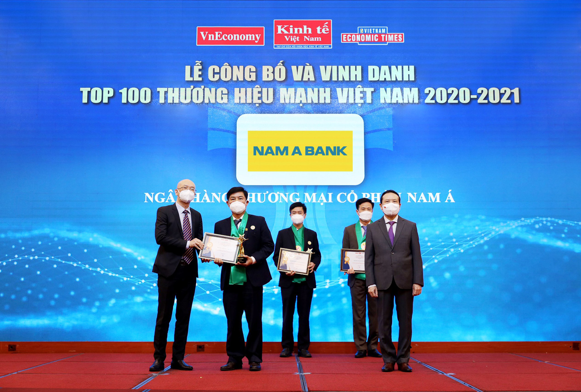 Nam A Bank - "Thương hiệu mạnh Việt Nam" 6 lần liên tiếp