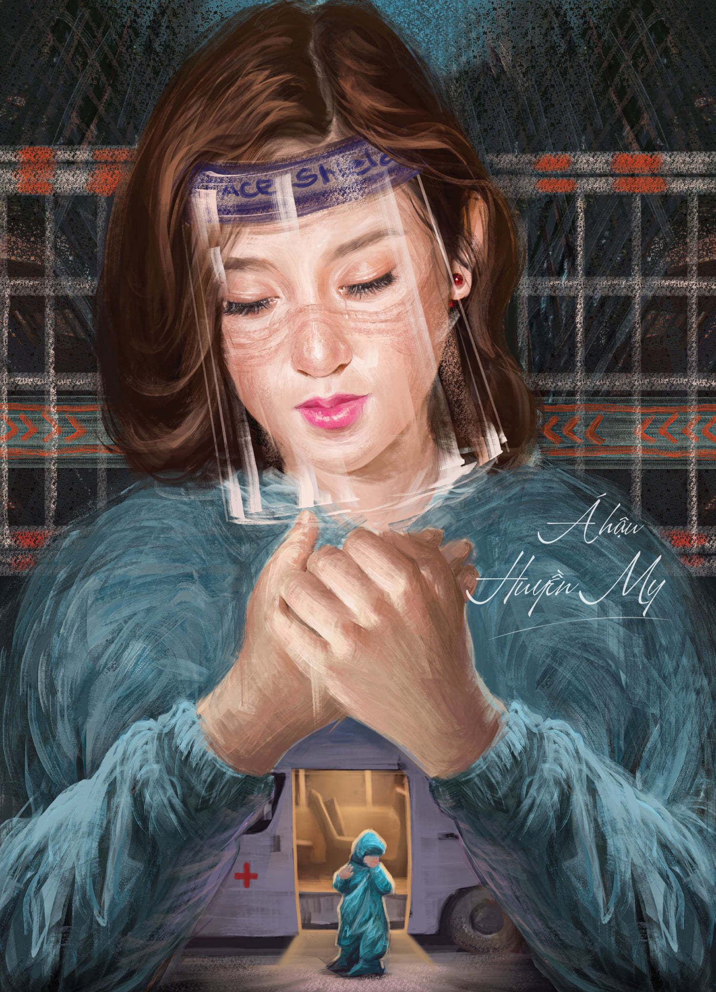 Jennifer Phạm, Huyền My đ&oacute;ng phim về cuộc chiến chống Covid-19 - Ảnh 2.