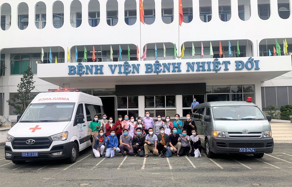 Bệnh viện Bệnh Nhiệt đới TP HCM chi viện Bệnh viện Điều trị Covid-19 tỉnh Sóc Trăng