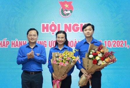 Chị Nguyễn Phạm Duy Trang, anh Nguyễn Minh Triết làm Bí thư Trung ương Đoàn