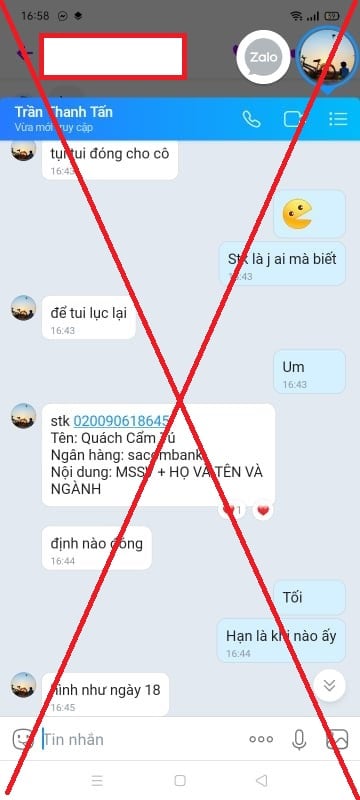 Lừa đảo tân sinh viên đóng tiền học phí - Ảnh 1.