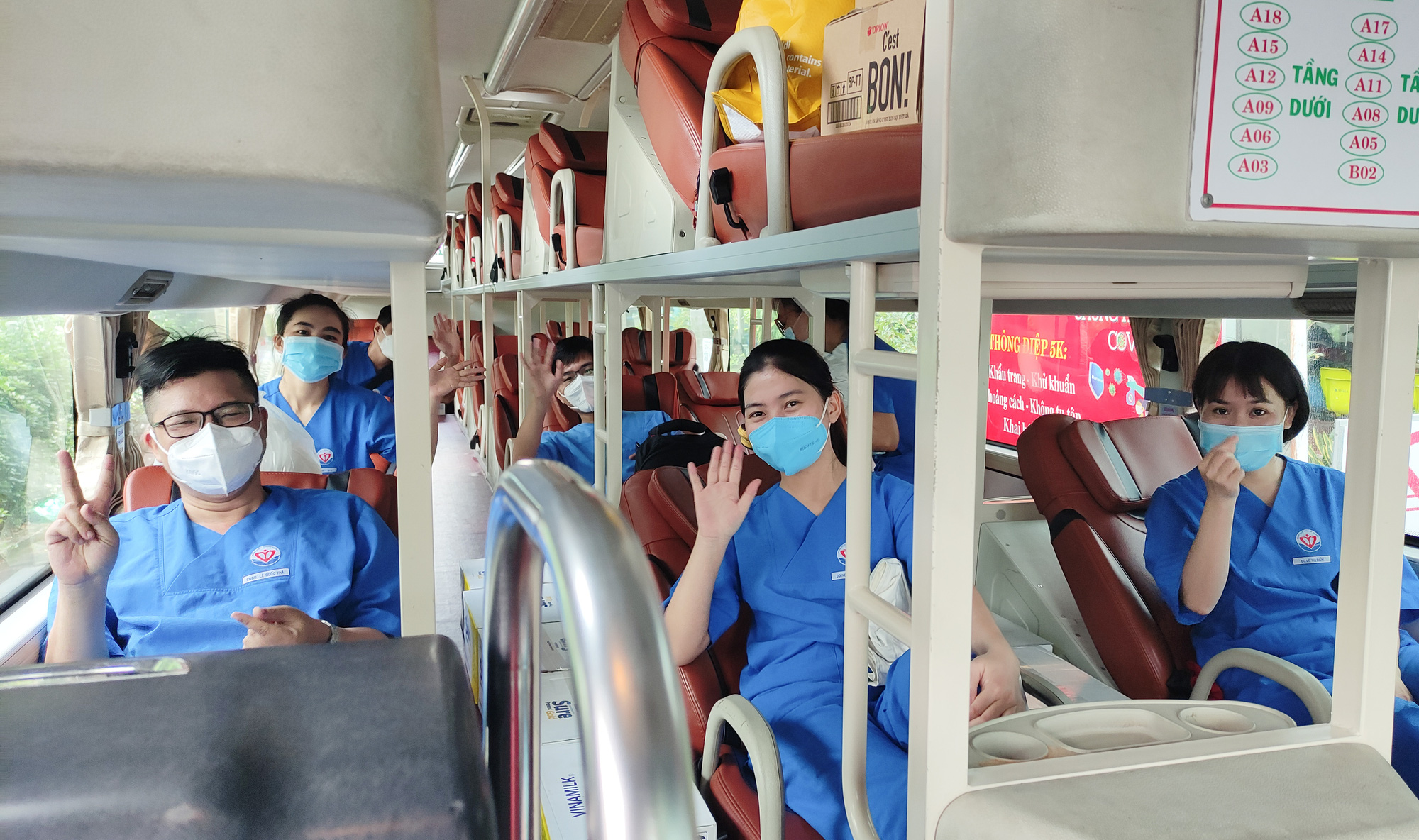 Bệnh viện Điều trị Covid-19 Trưng Vương chi viện An Giang