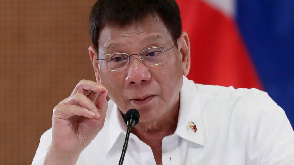Tổng thống Duterte tuyên bố rút khỏi chính trường