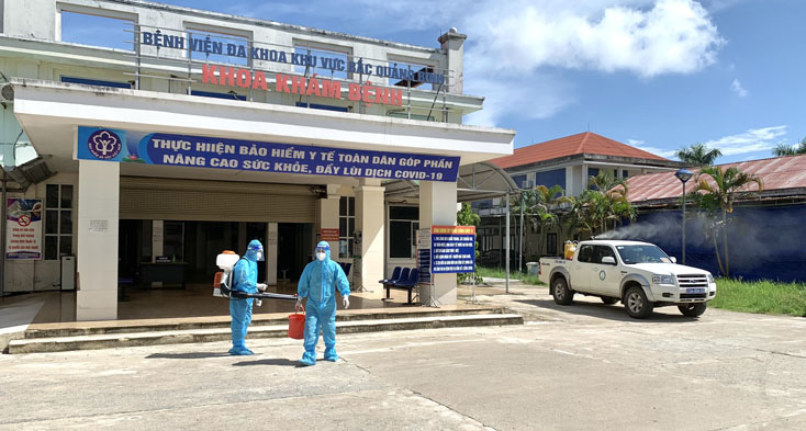 "Ổ dịch" Bệnh viện Đa khoa khu vực Bắc Quảng Bình đã ghi nhận 22 ca mắc Covid-19