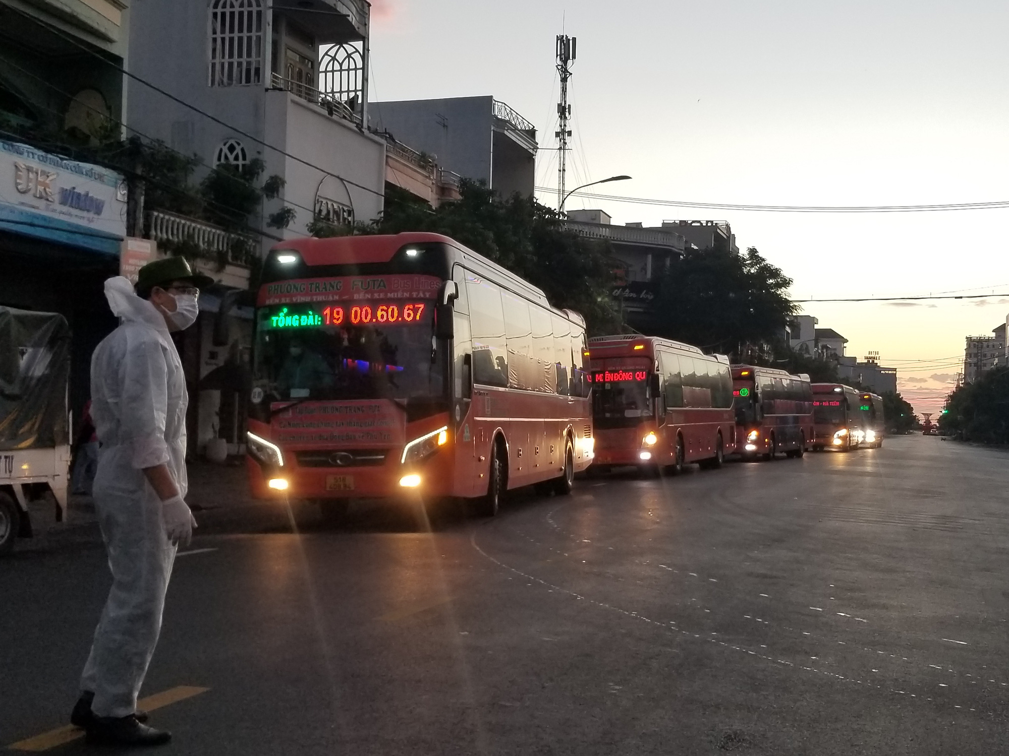 Phú Yên: Tiếp tục miễn phí đưa người dân đi và đến TP HCM