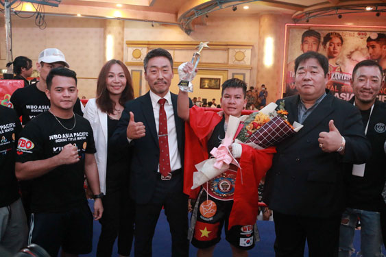 Thu Nhi và giấc mơ vô địch quyền Anh WBO thế giới - Ảnh 1.