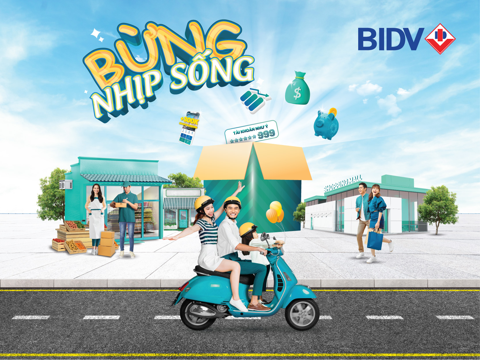 &ldquo;Bừng nhịp sống&rdquo; với chương tr&igrave;nh khuyến mại lớn từ BIDV - Ảnh 1.