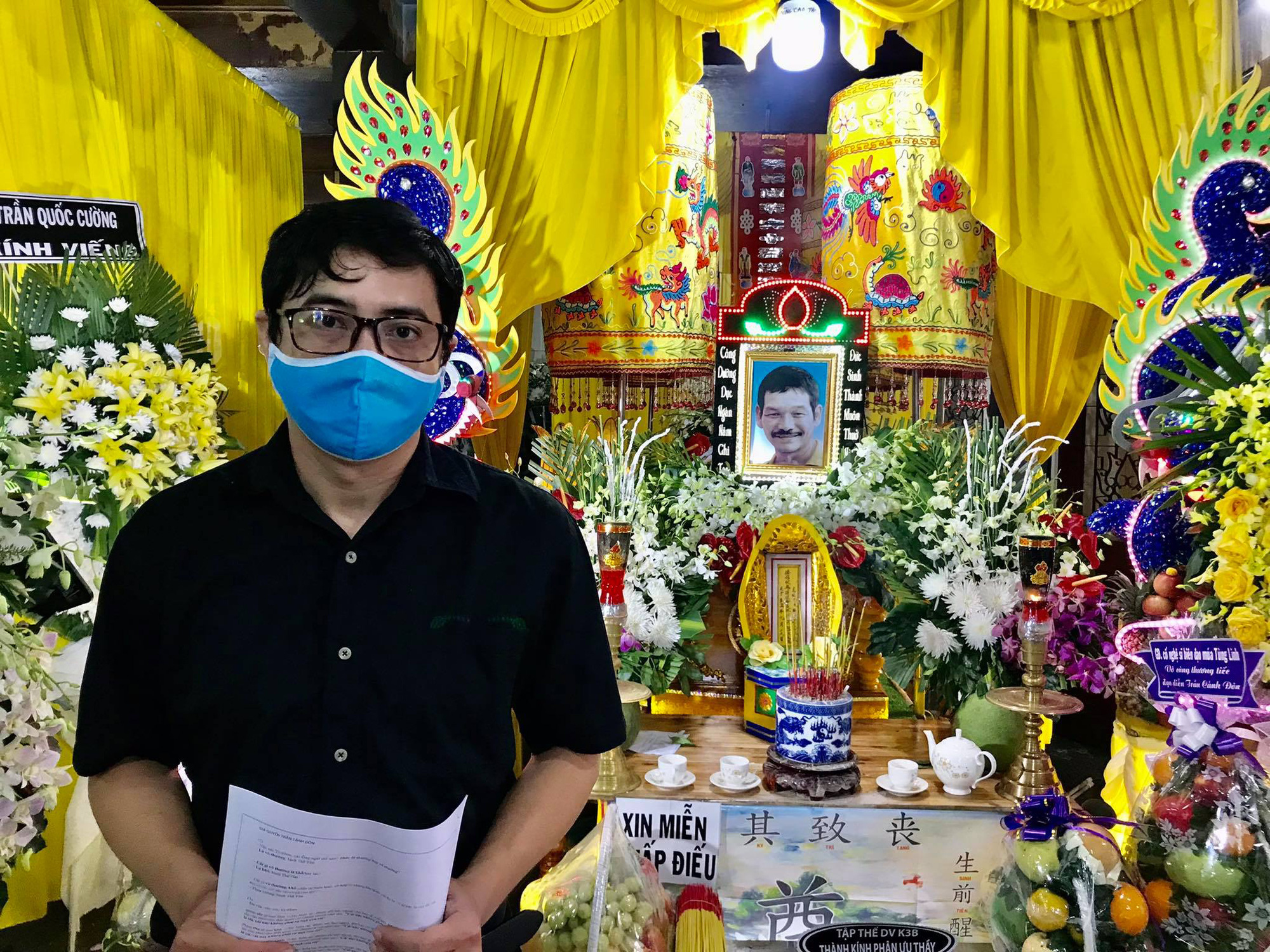 Thành Lộc, Việt Anh, Phương Thanh tiễn đưa đạo diễn Trần Cảnh Đôn - Ảnh 4.