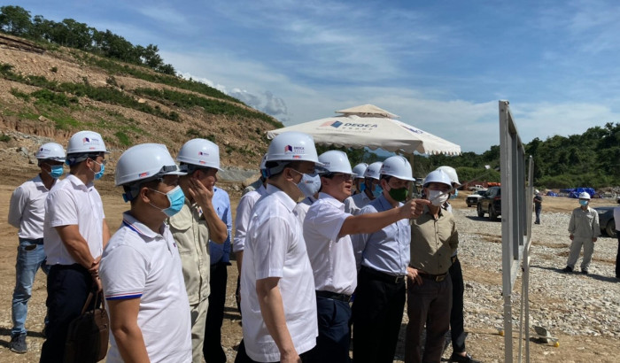 Cao tốc Bắc Nam đoạn Cam Lâm - Vĩnh Hảo đang triển khai thế nào?