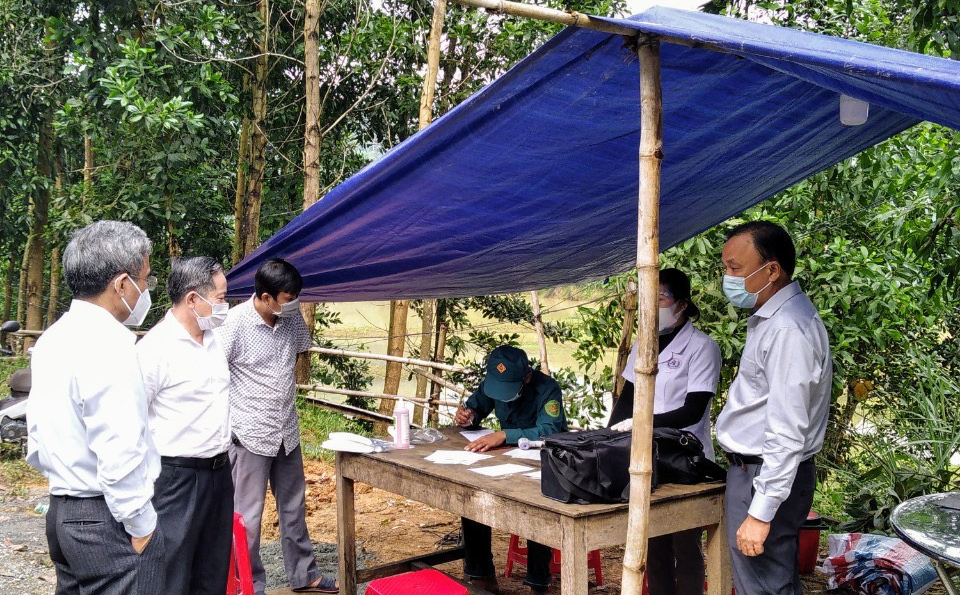 Huyện Nam Tr&agrave; My ở Quảng Nam ghi nhận 60 ca mắc v&agrave; nghi mắc Covid-19 - Ảnh 1.
