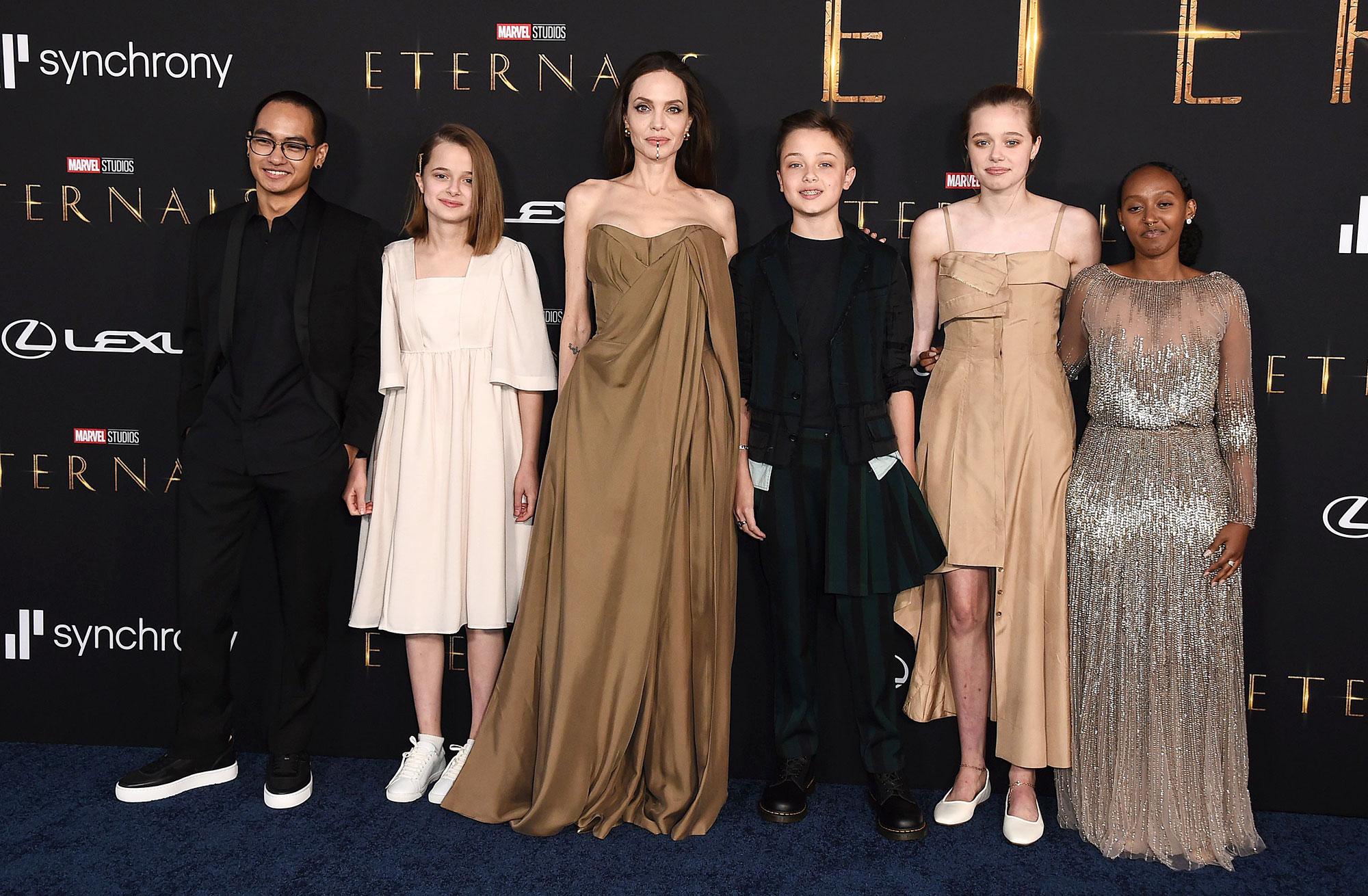 Con g&aacute;i Angelina Jolie cao ngang ngửa mẹ, ra d&aacute;ng thiếu nữ ở tuổi 15 - Ảnh 1.