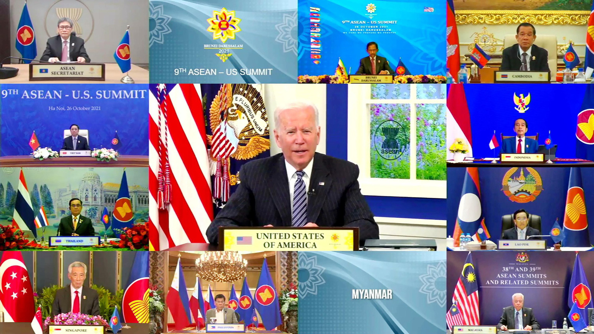 Mỹ chi 102 triệu USD mở rộng quan hệ với ASEAN