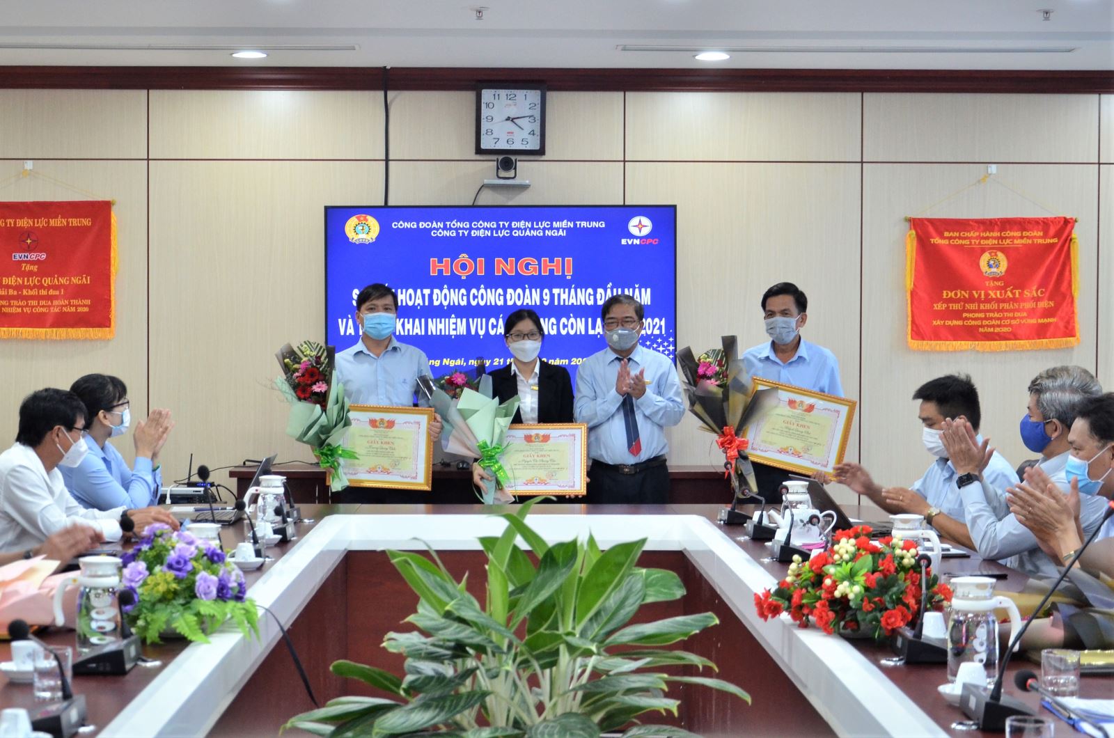 PC Quảng Ngãi: Sơ kết hoạt động công đoàn 9 tháng đầu năm 2021