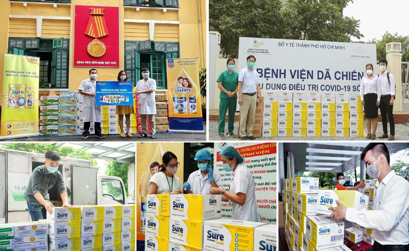 Vinamilk Sure Prevent Gold trao tặng 200.000 sản phẩm đến y b&aacute;c sĩ, tiếp sức tuyến đầu khỏe mạnh - Ảnh 10.