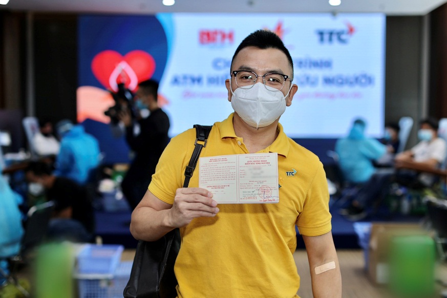 Tập đo&agrave;n TTC đồng h&agrave;nh c&ugrave;ng chương tr&igrave;nh &ldquo;ATM Hiến m&aacute;u cứu người&rdquo; - Ảnh 2.