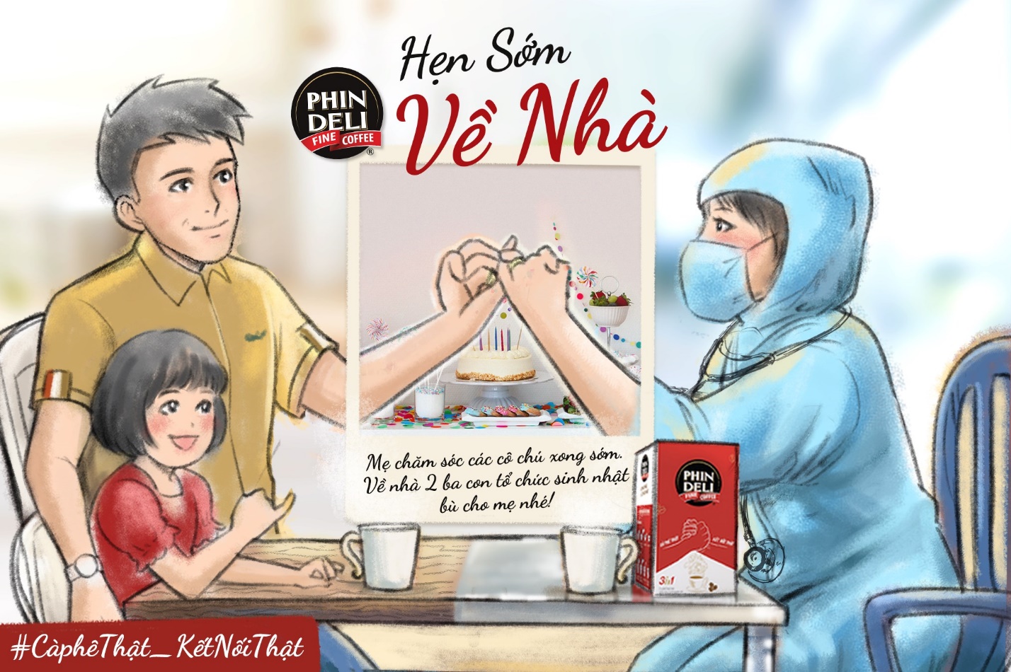 Cà phê PhinDeli - cầu nối tiền tuyến và hậu phương giữa đại dịch Covid-19 - Ảnh 3.