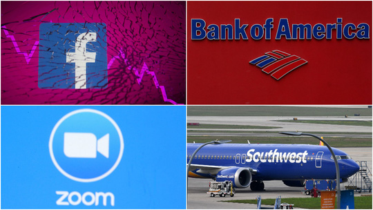 Sự cố mất điện xảy ra với Bank of America, Southwest Airlines, Zoom, Snapchat  - Ảnh 1.