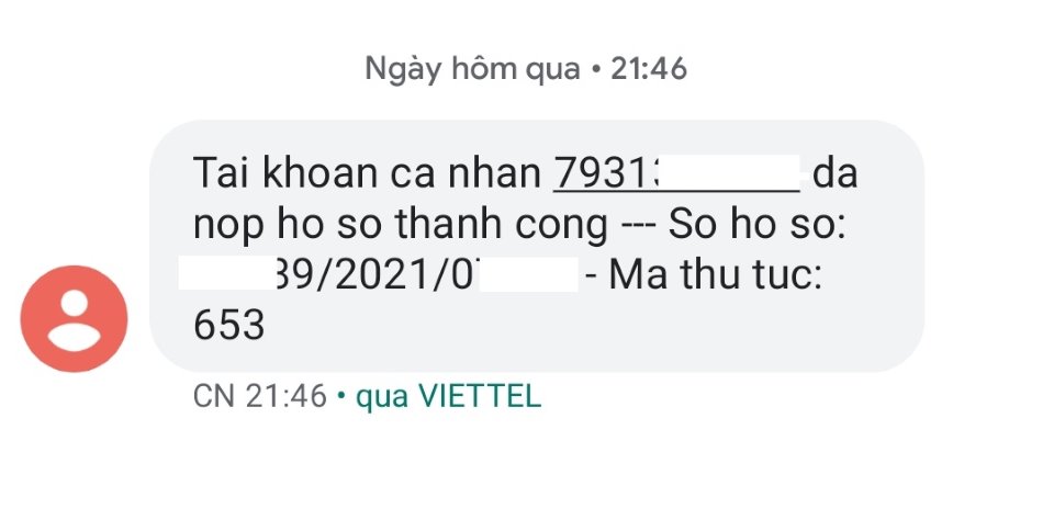 C&aacute;ch đăng k&yacute; online nhận hỗ trợ theo Nghị quyết 116 với người lao động đ&atilde; chấm dứt hợp đồng - Ảnh 9.