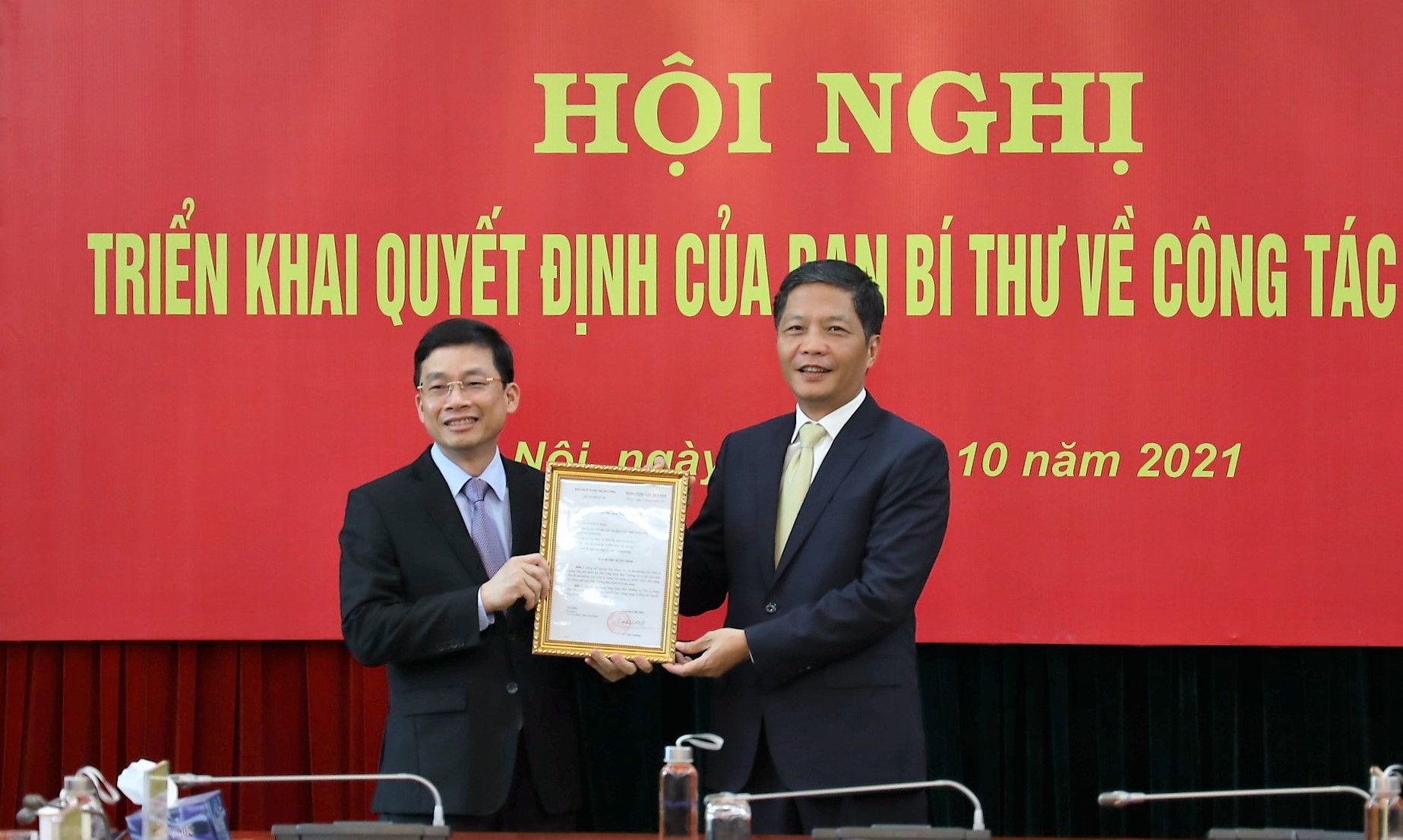 Điều động ông Nguyễn Duy Hưng làm Phó Trưởng Ban Kinh tế Trung ương