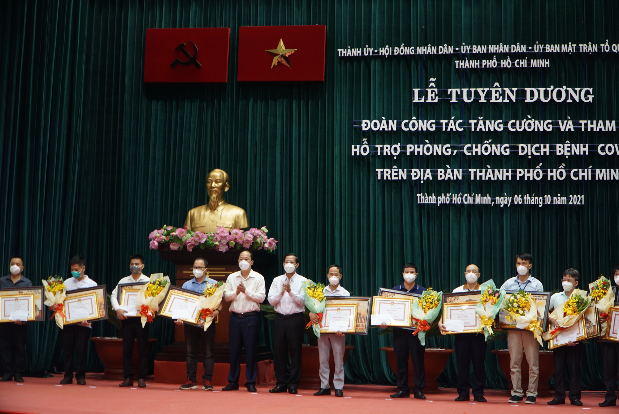 TP HCM tri ân đội ngũ y tế chi viện chống dịch Covid-19