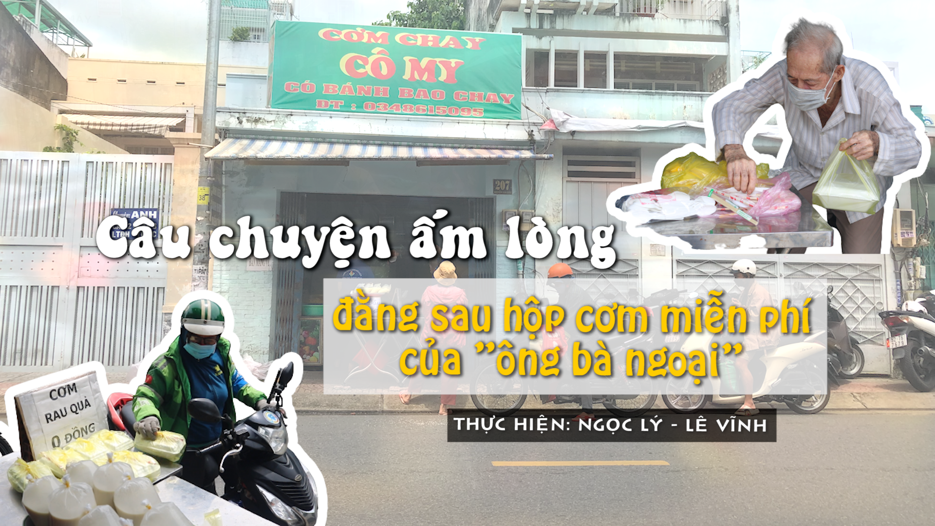 VIDEO: Câu chuyện ấm lòng đằng sau những hộp cơm miễn phí của “ông bà ngoại”