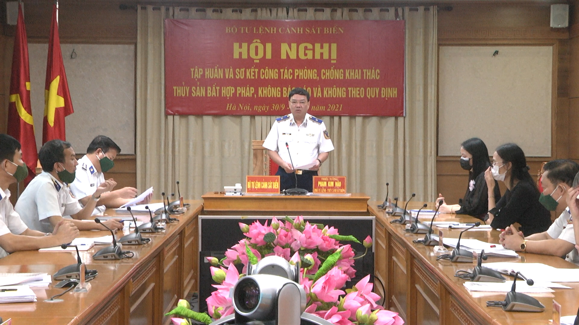Cảnh sát biển tập huấn Sơ kết phòng, chống IUU