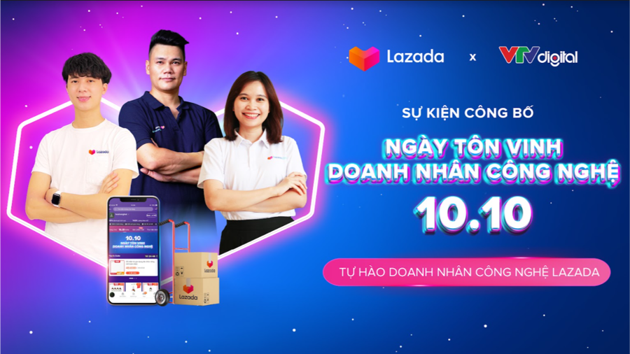 Lazada Việt Nam khởi xướng Ngày tôn vinh doanh nhân công nghệ