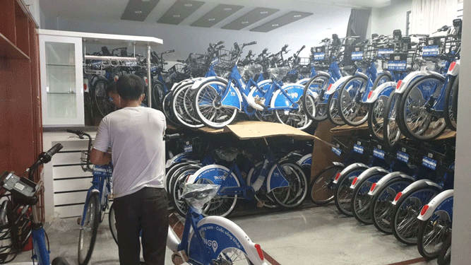 Xe đạp c&ocirc;ng cộng th&agrave;nh hiện thực - Ảnh 1.