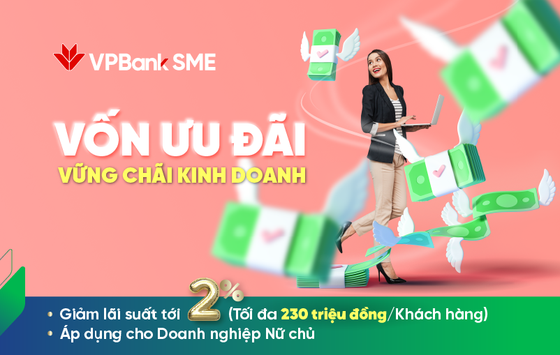 Lời giải cho bài toán về vốn của doanh nghiệp nữ chủ
