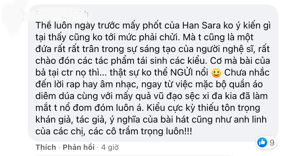 Tr&igrave;nh diễn C&ocirc; g&aacute;i mở đường phản cảm, Han Sara bị chỉ tr&iacute;ch gay gắt - Ảnh 4.