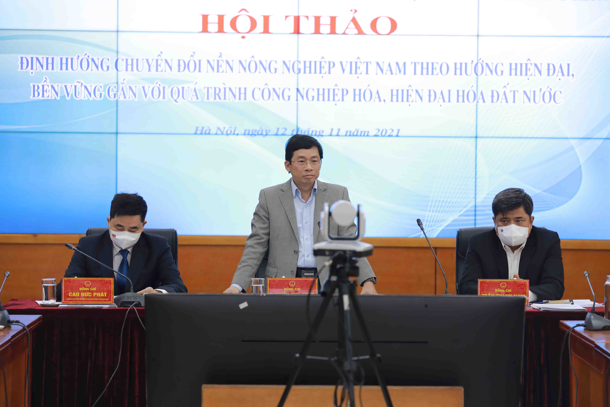 Ông Nguyễn Duy Hưng: Phát triển mạnh mẽ khoa học công nghệ, chuyển đổi số trong nông nghiệp