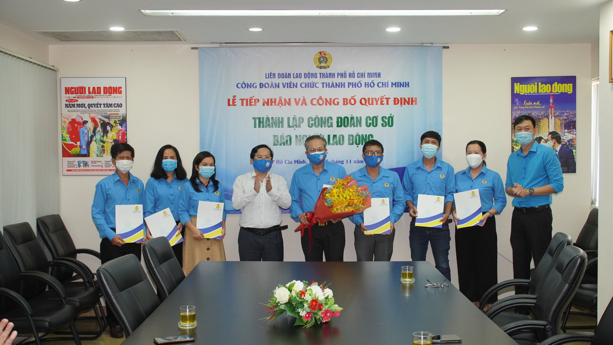 Thành lập Công đoàn cơ sở Báo Người Lao Động