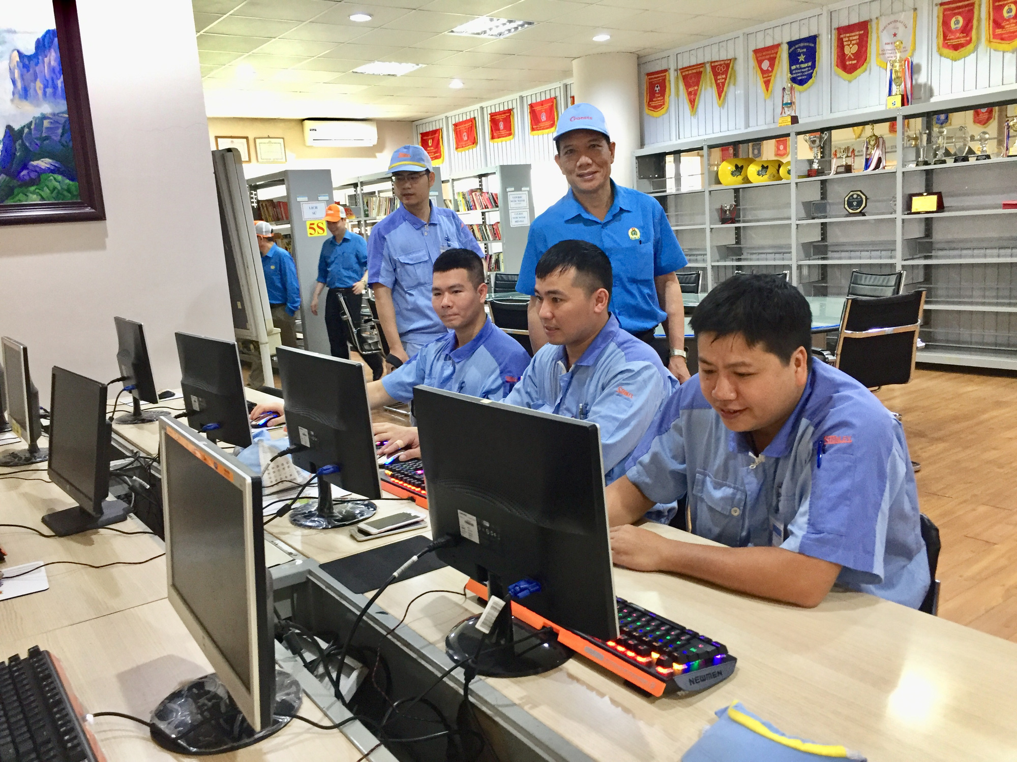 Để công nhân có nơi thư giãn