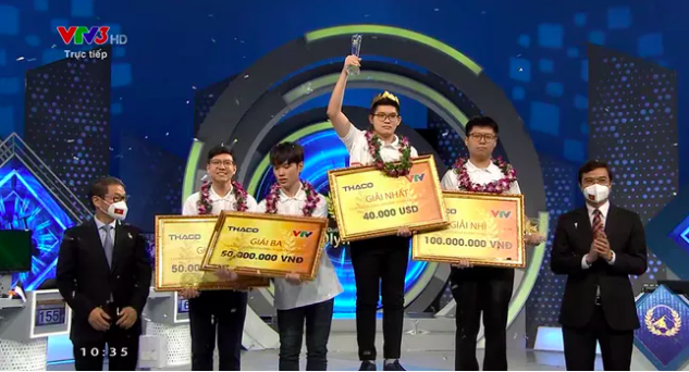 Bứt ph&aacute; ngoạn mục, Nguyễn Ho&agrave;ng Kh&aacute;nh gi&agrave;nh v&ograve;ng nguyệt quế Đường l&ecirc;n đỉnh Olympia 2021 - Ảnh 2.