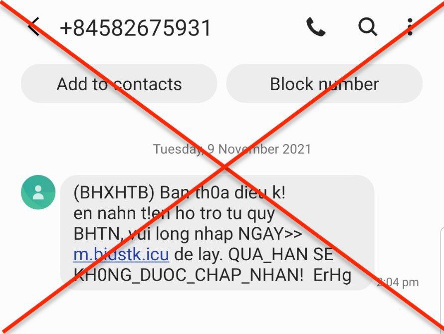 Th&ecirc;m nhiều đầu số lừa đảo nhận tiền hỗ trợ từ Quỹ bảo hiểm thất nghiệp để chiếm đoạt tiền - Ảnh 3.
