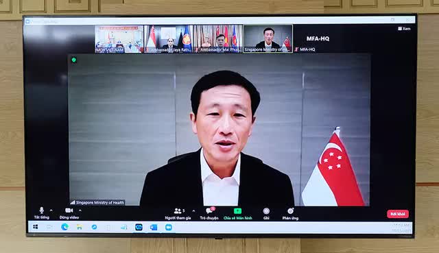 Bộ trưởng Y tế Việt Nam v&agrave; Singapore thảo luận việc đi lại giữa hai nước - Ảnh 2.