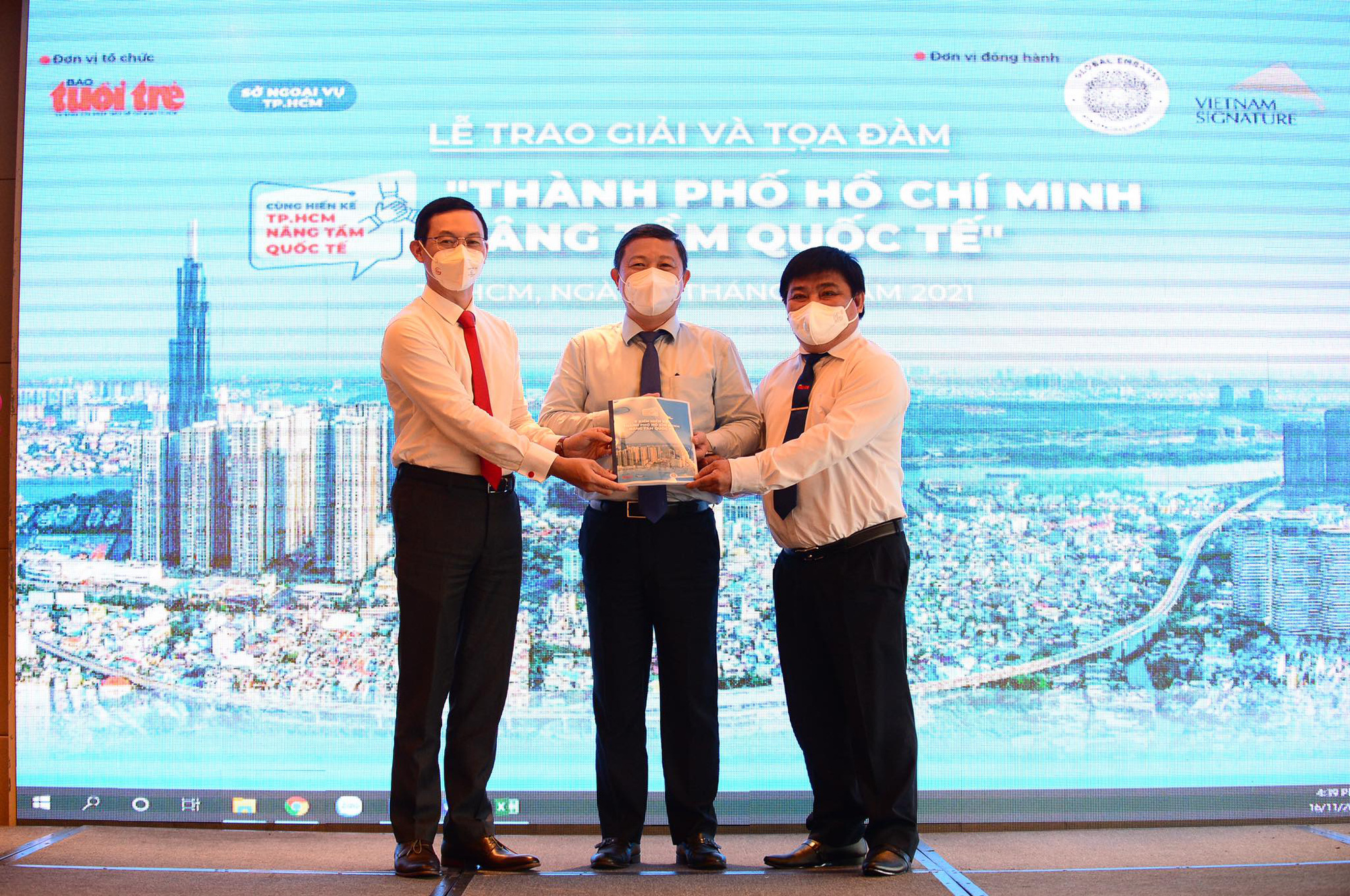 Trao giải "Cuộc thi hiến kế TP HCM nâng tầm quốc tế"