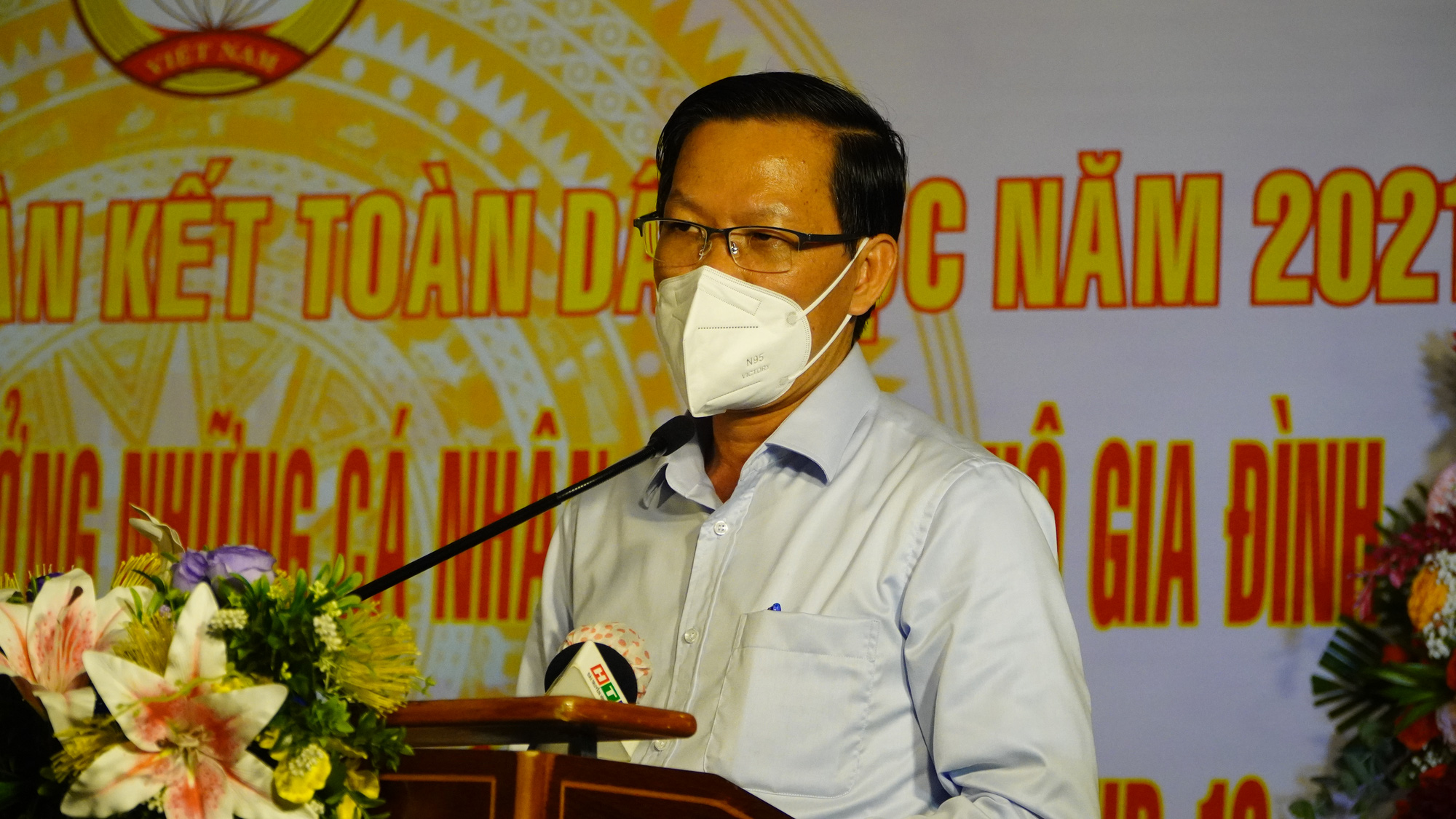 Ngày hội Đại đoàn kết dân tộc ở khu dân cư năm 2021 tại Phường Tân Quy, Quận 7 - Ảnh 3.