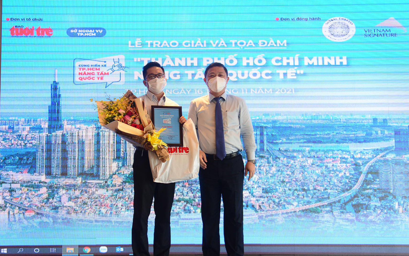 Trao giải Cuộc thi hiến kế TP HCM n&acirc;ng tầm quốc tế - Ảnh 2.