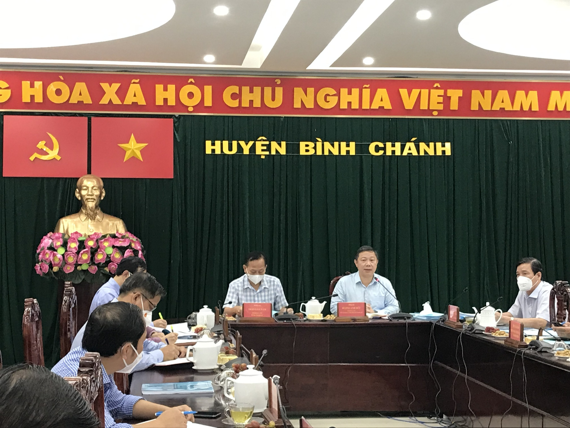 F0 mới ở huyện B&igrave;nh Ch&aacute;nh TP HCM chủ yếu từ người d&acirc;n tự test nhanh - Ảnh 1.