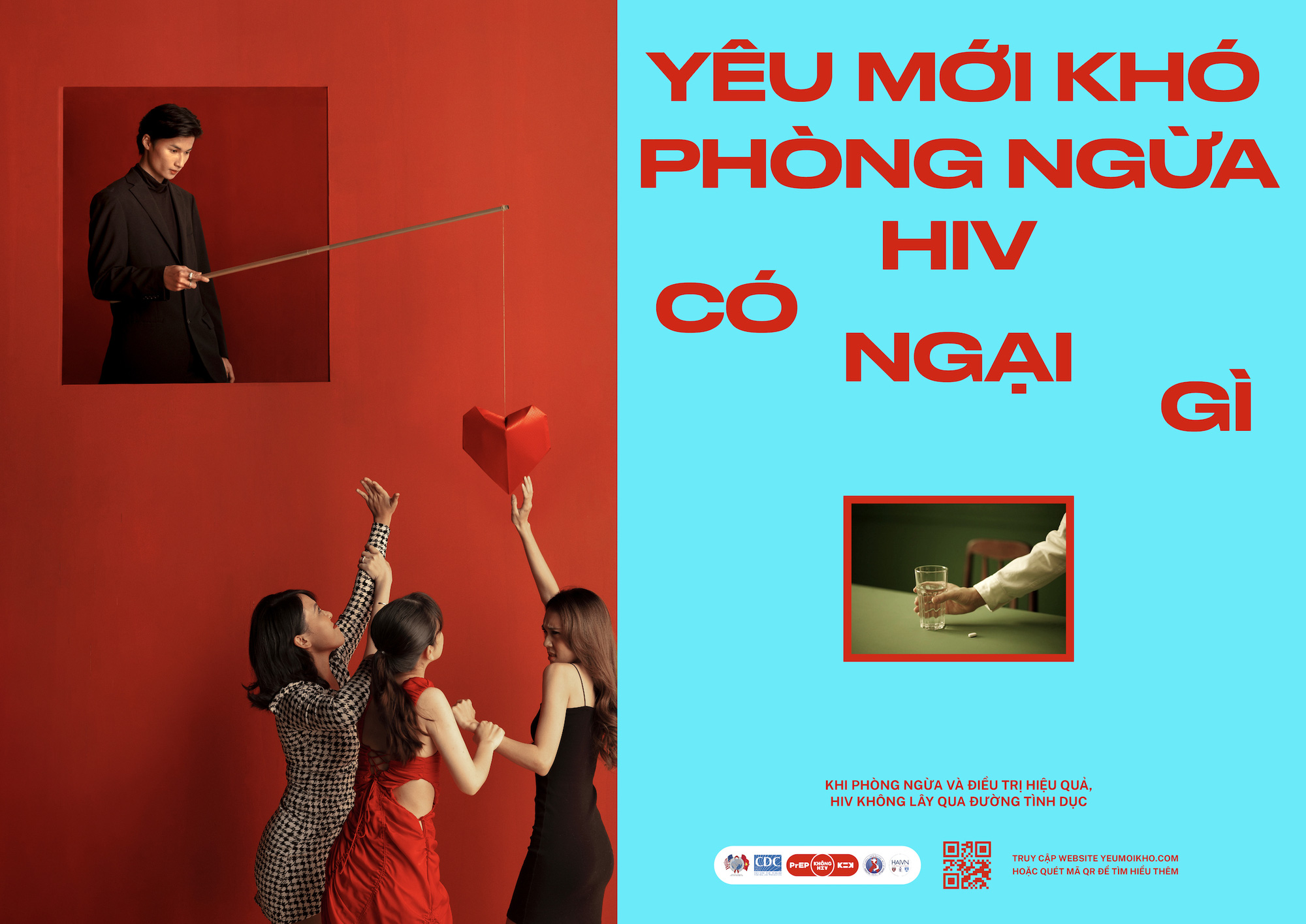 Khởi động chiến dịch “Yêu mới khó - phòng ngừa HIV có ngại gì”