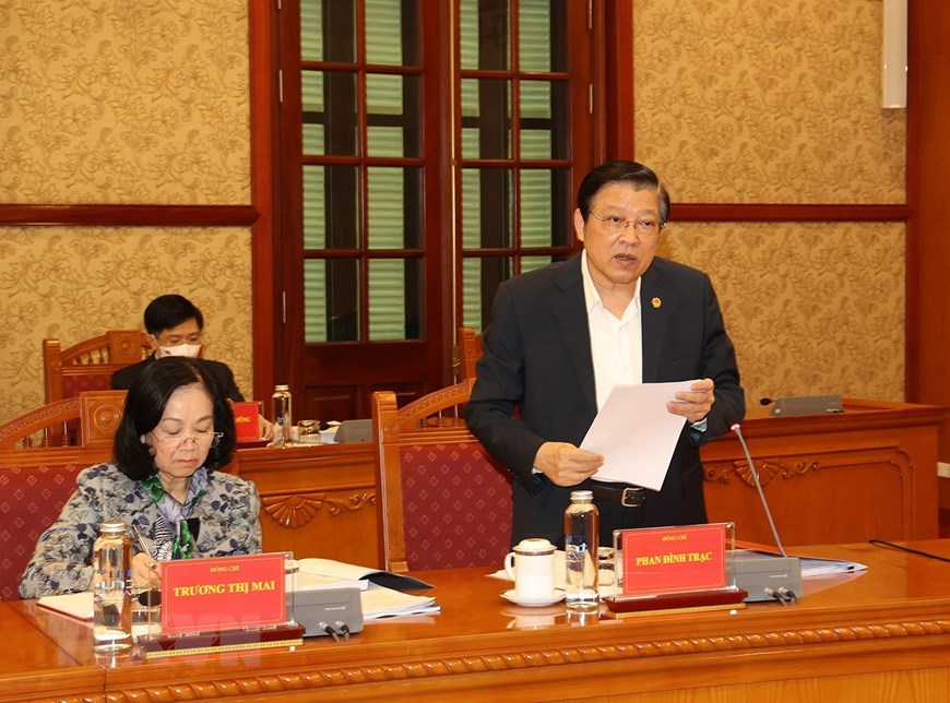 Tổng B&iacute; thư chủ tr&igrave; họp Thường trực Ban Chỉ đạo Trung ương về ph&ograve;ng, chống tham nhũng, ti&ecirc;u cực - Ảnh 4.