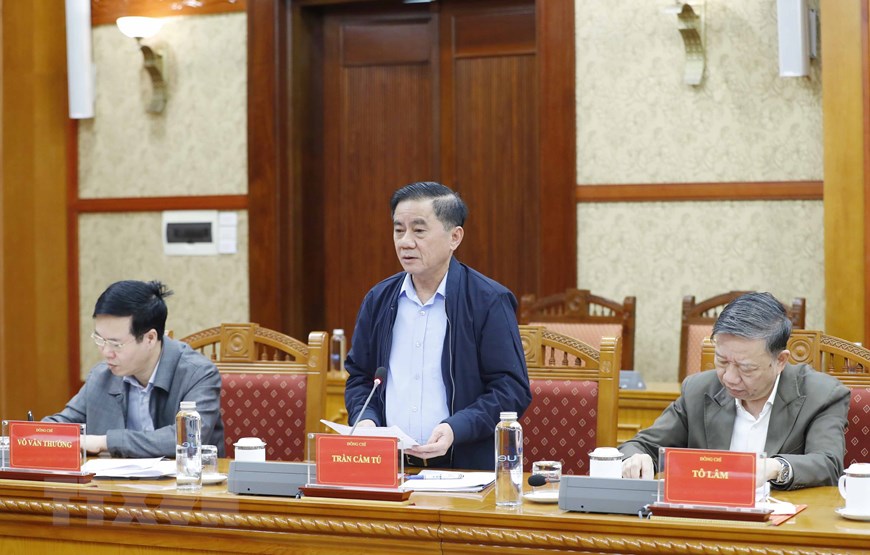 Tổng B&iacute; thư chủ tr&igrave; họp Thường trực Ban Chỉ đạo Trung ương về ph&ograve;ng, chống tham nhũng, ti&ecirc;u cực - Ảnh 6.