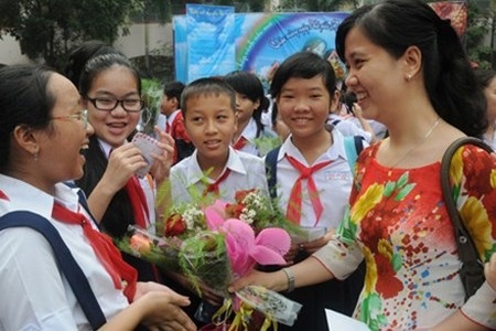 Chúc mừng mẹ vào dịp ngày Nhà giáo