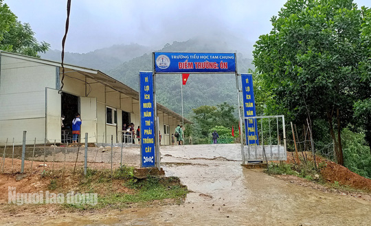 Một ng&agrave;y ở điểm trường đặc biệt nơi ng&atilde; ba bi&ecirc;n giới - Ảnh 6.