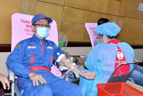 CNVC-LĐ SAMCO tham gia hiến máu tình nguyện